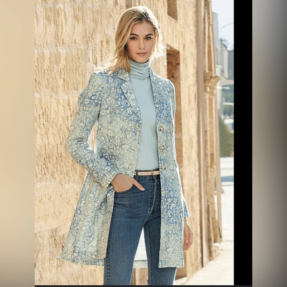 Peruvian Connection Ashley Duster jacket NWT - image 1